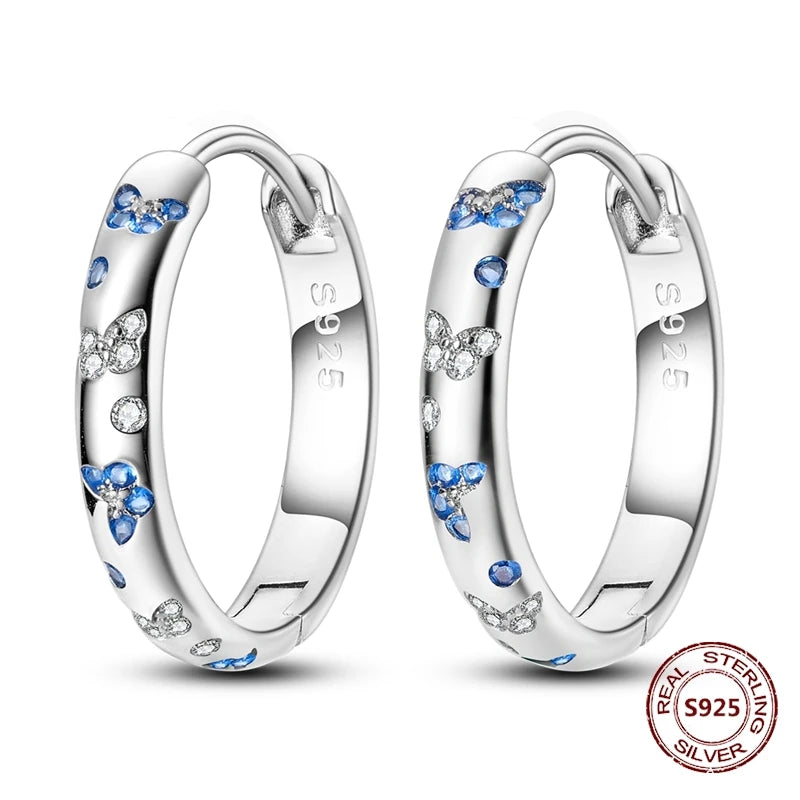 Oorbellen met Ster en Maan – Blauwe Vlinder en Olifant Design