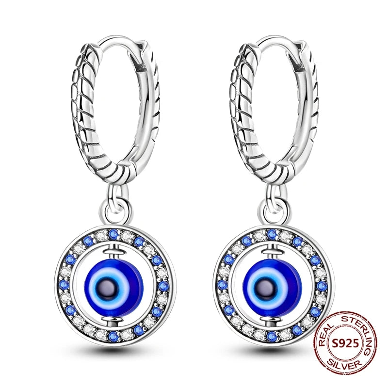 Oorbellen met Ster en Maan – Blauwe Vlinder en Olifant Design