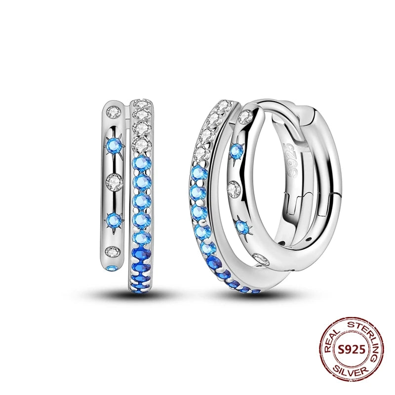 Oorbellen met Ster en Maan – Blauwe Vlinder en Olifant Design