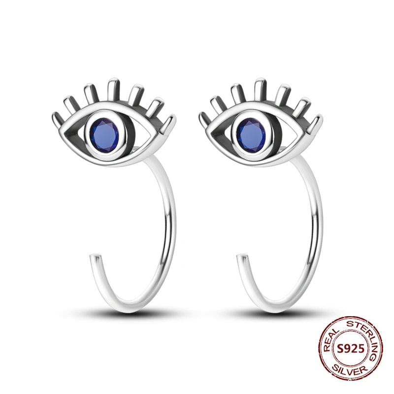 Oorbellen met Ster en Maan – Blauwe Vlinder en Olifant Design