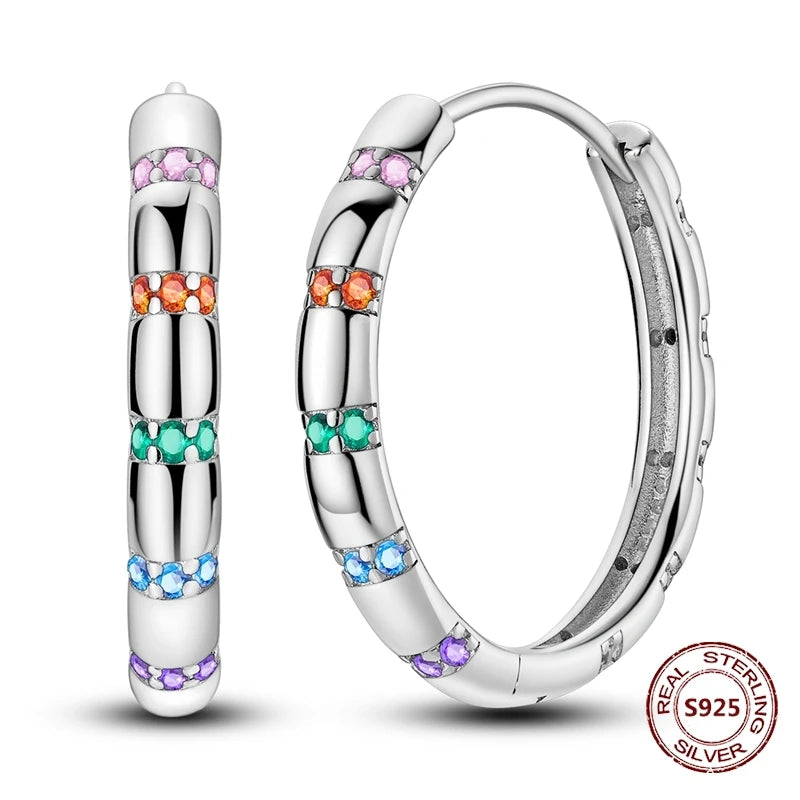 Oorbellen Sterren en Kristallen Strik – 925 Zilver en Opaal Accenten